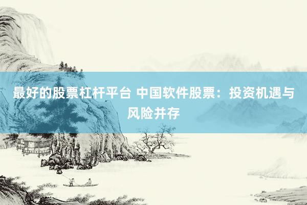 最好的股票杠杆平台 中国软件股票：投资机遇与风险并存
